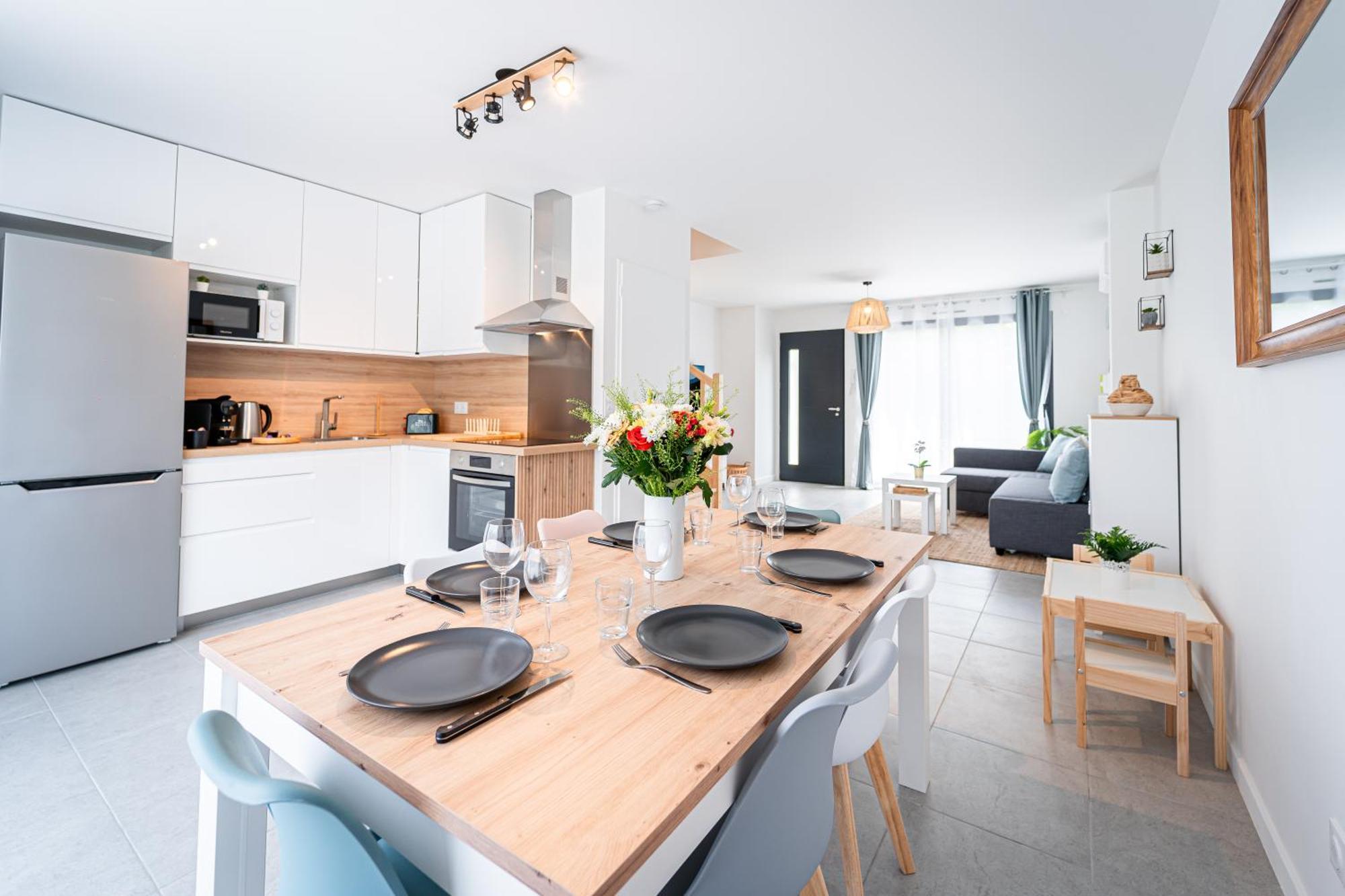 Le Cool Plex Duplex Avec Jardin, Disney 10Mn Esbly ภายนอก รูปภาพ