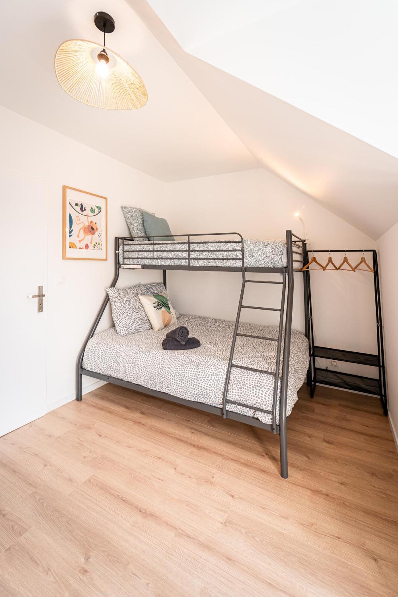 Le Cool Plex Duplex Avec Jardin, Disney 10Mn Esbly ภายนอก รูปภาพ
